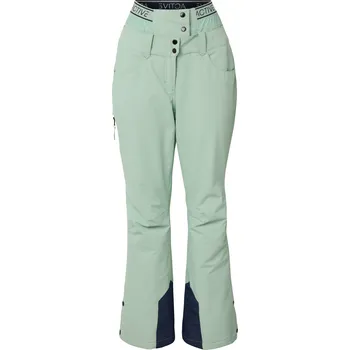 Snowboardové kalhoty 709349 - Tchibo - Lyžařské a snowboardové kalhoty - pro ženy - vel. 40 - barva: zelená