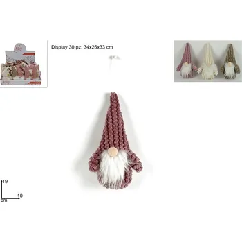 Vánoce PROHOME - Skřítek vánoční 19cm různé barvy