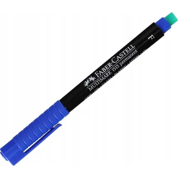 Permanentní POPISOVAČ Školní MULTIMARKER OHP Hrot F MODRÝ Faber-Castell