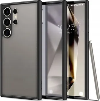 Pouzdro na mobilní telefon Zadní Kryt Spigen pro Samsung Galaxy S24 Ultra černý