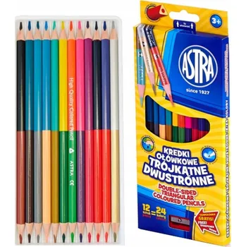 Pastelka Pastelky Astra sada pastelek do školy pastelky XXL 12 ks