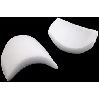 Vycpávky tloušťka 20 mm obšívané Varianta: bílá, Balení: 1 pár