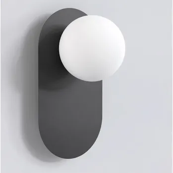 Nástěnné svítidlo Emibig VIVA K1 BLACK Nástěnné svítidlo Černé G9 8W MAX LED Bílé