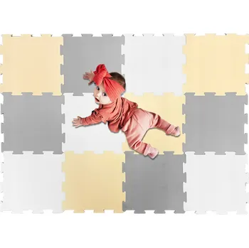Pěnová podložka pěnové puzzle pro velké děti, velká, silná, kontrastní, 12v1