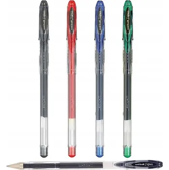 Gelová propiska Uni UM-120 - červené