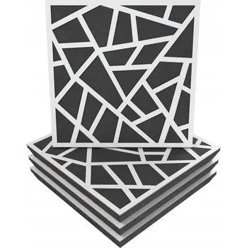 akustický panel Panel UA acoustics 4x AKUSTICKÉ PANELY SKYROSS Wood MDF: Bílý (5 cm)