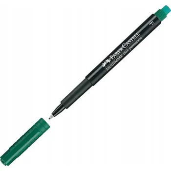 Permanentní popisovač Faber-Castell zelený 1 ks