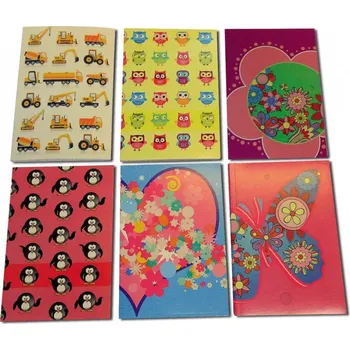 Sešit Blok na kreslení A6 Warta školní potřeby pro děti zápisník pro žáky 1