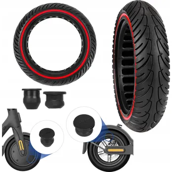 Příslušenství pro elektrokoloběžku 2x Bezdušová PNEUMATIKA pro koloběžku Xiaomi 8,5x2,0 PNEUMATIKY + 2 Krytky ventilků
