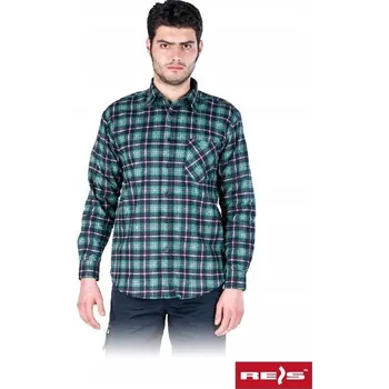Pánská košile Reis pánská košile casual KF- dlouhý rukáv regular bavlna velikost M