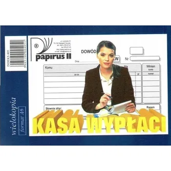 A6 KP samopropisovací formulář Potvrzení o platbě Příjmový pokladní doklad tisk PAPIRUS