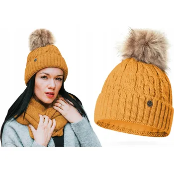Čepice Heyo Zimní čepice beanie žlutá univerzální velikost
