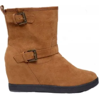 Dámská zimní obuv Zateplené kotníkové kotníkové boty TOP SECRET 39