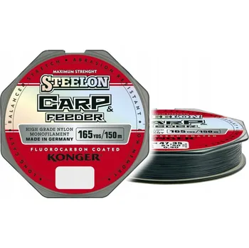 Vlasec Konger STELLON CARP&FEEDER FLUOROCARBON 0,3 mm x 150 m