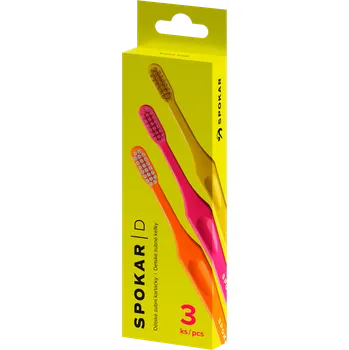 Zubní kartáček Spokar zubní kartáček dětský extra měkký