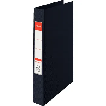 Kancelářský pořadač na dokumenty a spisy s kroužky Esselte VIVIDA, černý