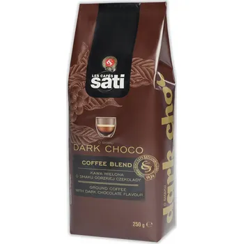 Sati Dark Choco - mletá káva s příchutí hořké čokolády 250g