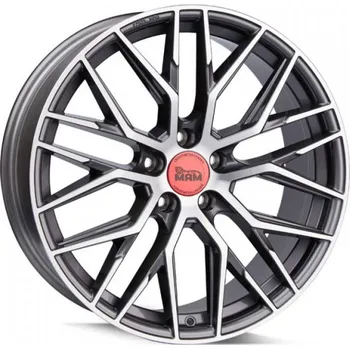 Disk MAM Alu Kola Mam Rs4 7.5x17 5x114.3 ET45 Palladium Front Polish 72.6