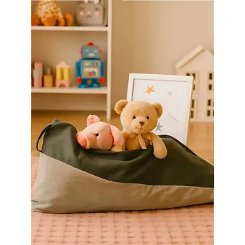 Úložný box Sinsay - Multifunkční pytel-puf na hračky - šedá - 503HT-09X - 503HT-09X-ONE