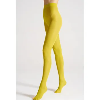 Podprsenka Punčocháče hladké Veneziana Satin 40den žlutá limetková velikost 3