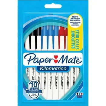 Propiska zelená Paper Mate, barevné propisky na psaní