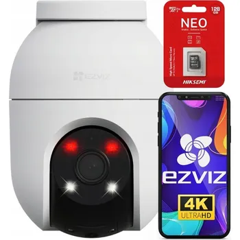 IP kamera Otočná 4K WIFI kamera 8MPX s aplikací EZVIZ C8C, detekcí pohybu + 128GB karta