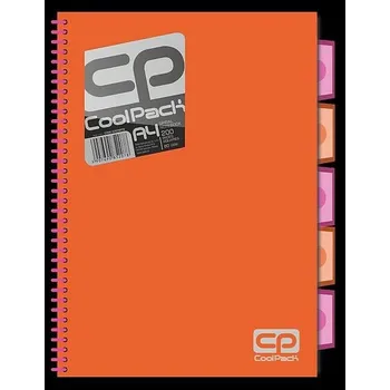 Kostkovaný sešit A4 sešity pro chlapce barevné notes pro dítě CoolPack 100 listů