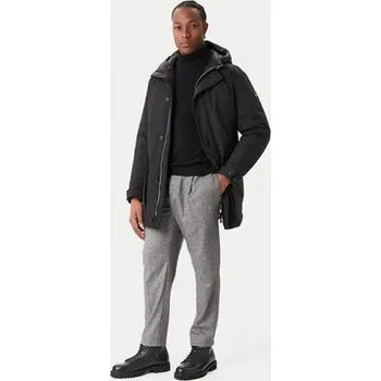 BOSS Vatovaná bunda H-Detoni 50540472 Černá Regular Fit 50