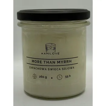 Svíčka Sójová vonná svíčka MORE THAN MYRRH KamiLove