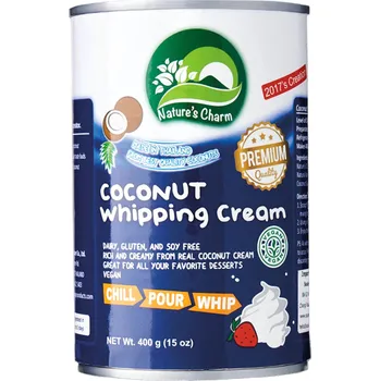 Krém kokosový na šlehání 400 ml NATURE'S CHARM