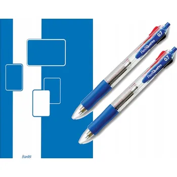 Zápisník Notes A5 + čtyřbarevné propisky 2 ks sada sešit s propiskou