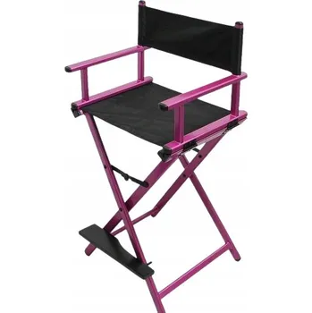 ALUMINIOWÁ ŽIDLE PRO VIZÁŽISTY / KŘESLO NA MAKE-UP