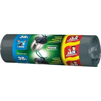 Pytle na odpadky Pytle na odpadky Magnum FLEX o objemu 35 l 15 Kusů ČERNÉ Jan Nezbytný