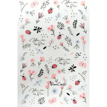 samolepka SAMOLEPKY NA NEHTY SAMOLEPICÍ PRO ZDOBENÍ