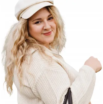 Čepice Little Angel baret béžový, univerzální velikost, akryl