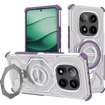 Pouzdro na mobilní telefon Kryt Xiaomi Redmi Note 14 Pro 5G / Poco X7, Carbon Shield PRO, purple