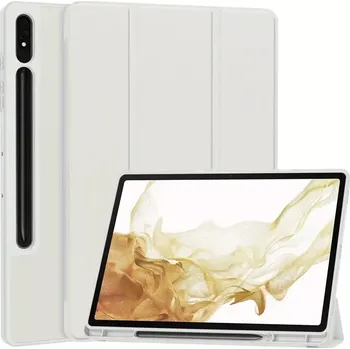 Pouzdro na tablet Pouzdro pro tablet Samsung Galaxy Tab S7 Plus / S8 Plus, Flex Trifold, gray