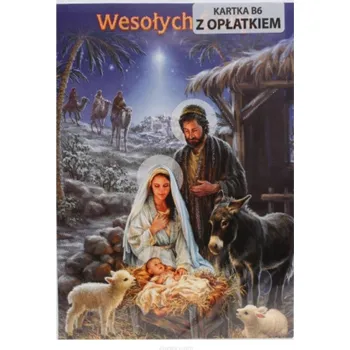 Obraz Vánoční přání s obálkou, s textem, 12 x 16 cm