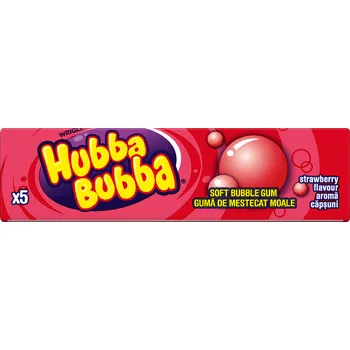 Cukrovinka CZ distribuce Hubba Bubba jahoda dražé 35 g
