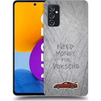 Pouzdro na mobilní telefon Picasee silikonový průhledný obal pro Samsung Galaxy M52 5G - Garage Scratch