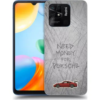 Pouzdro na mobilní telefon Picasee silikonový průhledný obal pro Xiaomi Redmi 10C - Garage Scratch