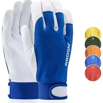 Pracovní rukavice Pracovní rukavice HOBBY11/XXL Červená