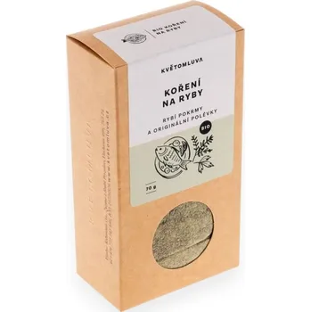 Koření KVĚTOMLUVA BIO KOŘENÍ NA RYBY 70 G