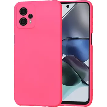 Pouzdro na mobilní telefon Kryt Motorola Moto G23 Techsuit SoftFlex - hot pink