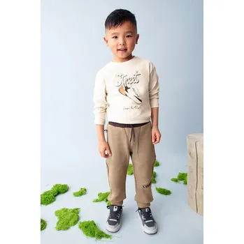 Dětské tepláky Mayoral zelená barva, 4559 4559.5B.Mini.9BYA 91X, vel. 110