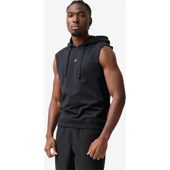 Pánské tričko OUTSHOCK Tílko s kapucí na box černé S ČERNÁ