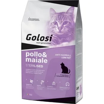 Krmivo pro kočku Golosi Cat Sterilised Low Fat 7,5 kg