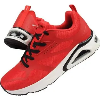 Pánská běžecká obuv Vzdušná pánská sportovní obuv Skechers Air Uno červená, 41 i476_7211371