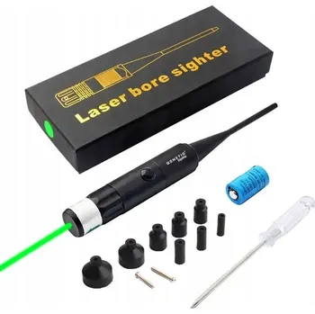Měřící laser GENETICKÝ LASER PRO KALIBRACI OPTIKY ZBRANÍ PUŠKOHLEDŮ KALIBRÁTOR DO HLAVNĚ ZELENÝ
