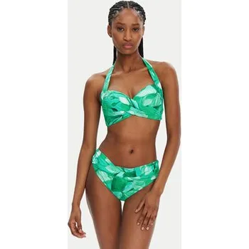 Dámské plavky Seafolly Spodní část bikin Secret Garden 44320-220 Zelená 8